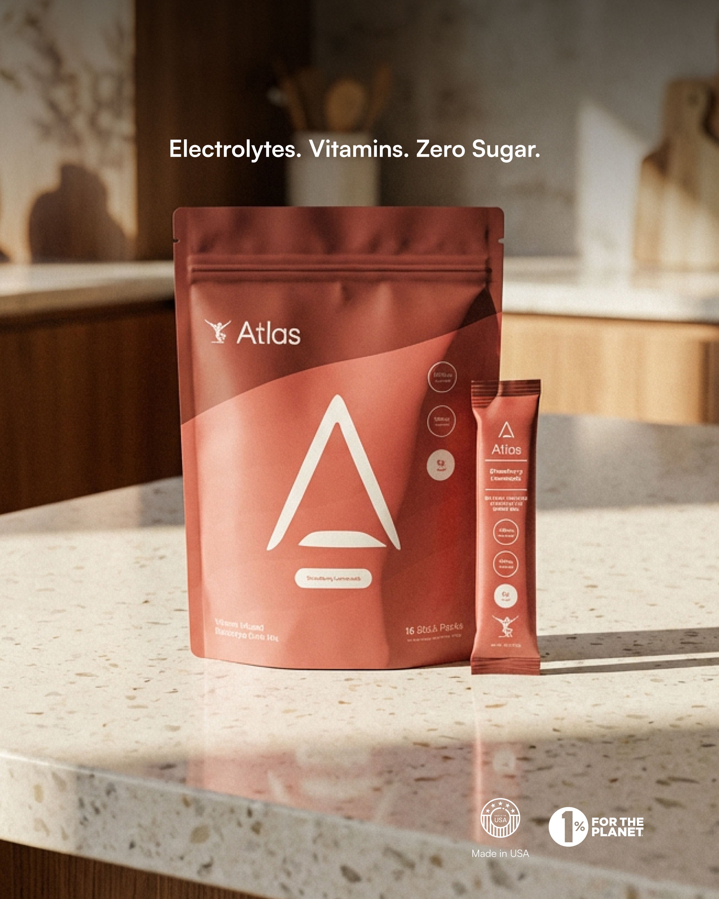 Zero Sugar Vitamin Electrolytes – Atlas Hydration