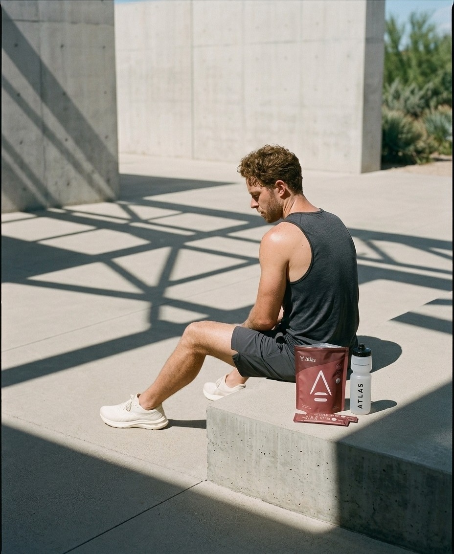 Atlas Performance Water Bottle lifestyle